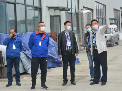 Leaders From Pidu District Visited The Ulupure Headquarters To Provide Guidance