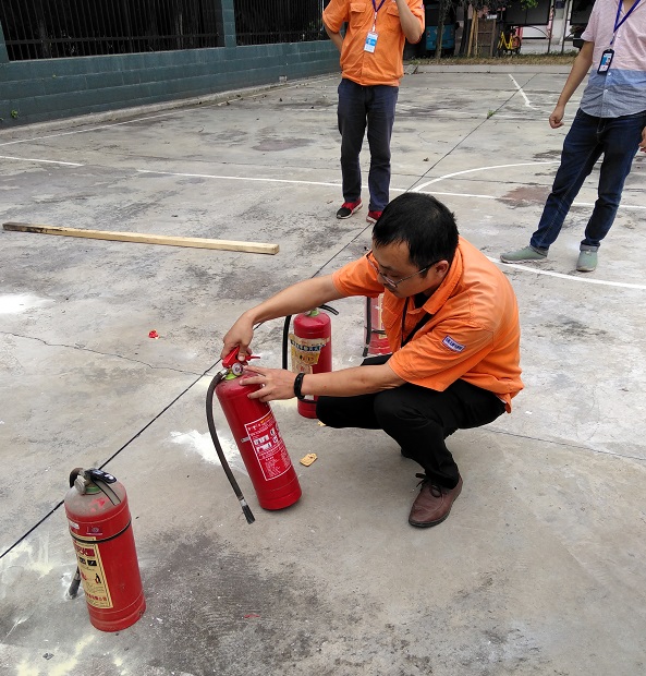 Ulupure Held Fire Safety Training and Drills for New Employees