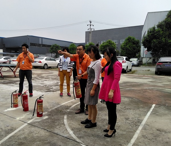 Ulupure Held Fire Safety Training and Drills for New Employees