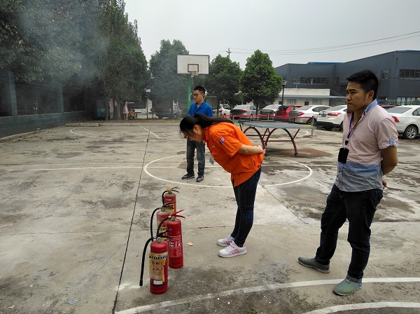 Ulupure Held Fire Safety Training and Drills for New Employees